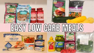 4 QUICK & EASY HEALTHY MEALS ON A BUDGET | LOW CARB MEALS ALDI MEALS | THE SIMPLIFIED SAVER
