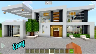 Minecraft l How to make a modern house l tutorial @HindustanGamershiven-wy2mv