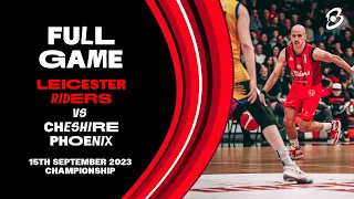 Leicester Riders vs Cheshire Phoenix, British Basketball League Championship - LIVE!