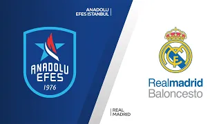 Anadolu Efes Istanbul - Real Madrid Highlights |Turkish Airlines EuroLeague, PO Game 1