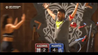 Λάμπρος vs Tsakatsoukas Survivor 2022 | Lampros Konstantaras vs Giorgos Katsaounis Ep.5