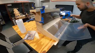 Acrylic Bending using a Wooden Form