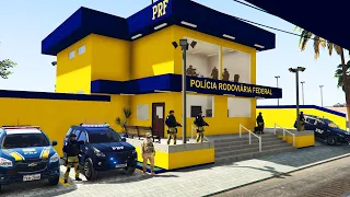 NOVO BATALHÃO DA POLÍCIA RODOVIÁRIA FEDERAL - GRR || Grupo de Resposta Rápida | GTA 5 VIDA POLICIAL