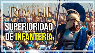 Superioridad de Infantería - Una Batalla ÉPICA | Total War ROME 2