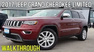 2017 Jeep Grand Cherokee Limited 3.6L | Heated & Cooled Seats (Walkthrough)