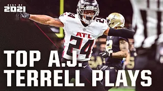 A.J. Terrell best highlights | Best of 2021 | Atlanta Falcons | NFL