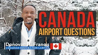 Canada Airport Questions: 2023