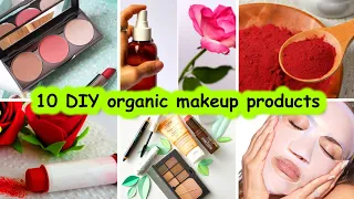 10 organic make products making at home | homemade makeup | diy makeup | skin care | Sajal Malik