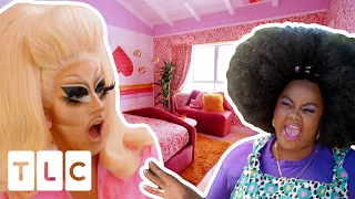 Nicole Byers Helps Trixie Mattel Renovate Romance Suite | Trixie Motel