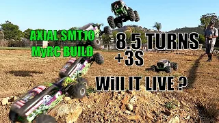 Axial smt10 MOD build , We OverPower It Real good but on a $100 budget !