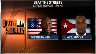 2015 Beat the Streets - Spenser Mango ( USA ) vs Maykel Anache (Cuba ) - Greco 59KGS