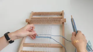 Weaving mini tutorial 1: PLAIN WEAVE