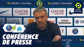 Conférence de presse PARIS SAINT-GERMAIN - OLYMPIQUE DE MARSEILLE (4-0) / 2023-2024