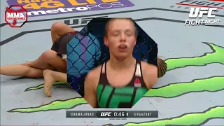 MUST SEE  NAMAJUNAS vs VANZANT   Bloody Battle between two sweet but deadly beauties  HD