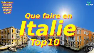 Top 10 Des Plus Belles Villes À Visiter En ITALIE - Voyage Vidéo