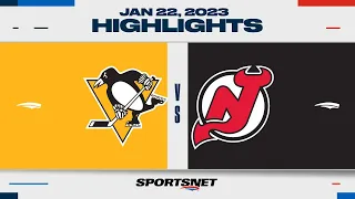 NHL Highlights | Penguins vs. Devils - January 22, 2023