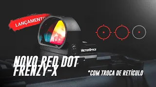 Red dot Frenzy-x com troca de retículo * Lançamento Vector Optics