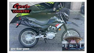 2023 Honda XR150L for sale at Cycle Country in Salem, Oregon.