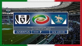 Serie A 2010-11, Juve - Lecce (Full, RU)