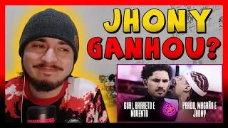 (FAT4LITY DA NOITE) GURI, BARRETO E NOVENTA X PRADO, MAGRÃO E JHONY | BDA 7 ANOS | REACT BAUEB