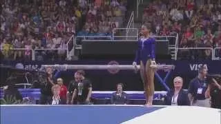 Gabby Douglas' routines from the 2012 Olympic Gymnastics Trials