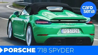 Porsche 718 Spyder: An equipment for masochists (REVIEW) | CaroSeria