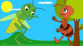 The Ant and Grasshopper Bedtime Stories for Kids in English | Toddler stories 2020 | #Kidsstories