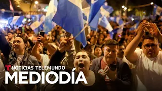 Celebración nocturna en Guatemala tras las elecciones | Noticias Telemundo