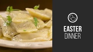 Varenyky (Dumplings with Sauerkraut) || Around the World: Easter Dinner || Gastrolab