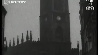 DEFENCE: Lancashire Royal Engineer's on parade (1928)