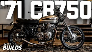 CUSTOM HONDA CB750 | 1971 K1 | BAFFLE BUILDS - WALK AROUND