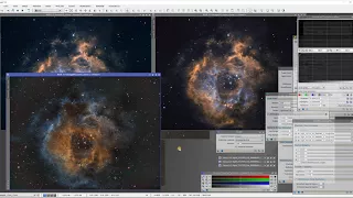 Processing Rosette Nebula in PixInsight