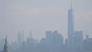 Smoke from Canadian wildfires to bring hazy skies to NYC