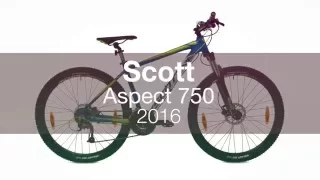 Горный велосипед Scott Aspect 750 2016. Обзор