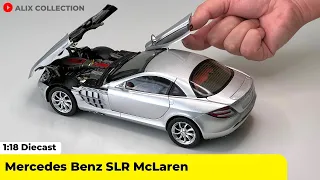 Unboxing Mercedes Benz SLR McLaren 1:18 Diecast by CMC Models (4K Video)