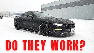 Will The CHEAPEST SNOW TIRES Actually Work On My 2019 MUSTANG GT? **CANADIAN WINTERS**