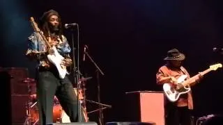 Billy Cox and his Hendrix Experience band at the Allen Blues Festival