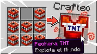 MINECRAFT pero podemos CRAFTEAR CUALQUIER ARMADURA 😱⚔ MIKECRACK MINECRAFT PERO #3