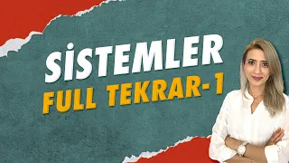 📢 SİSTEMLER FULL TEKRAR -1  #sedahocabiyoloji