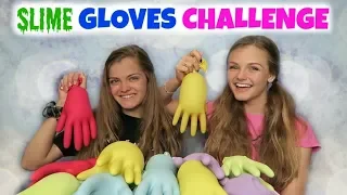 Slime Gloves Challenge ~ Jacy and Kacy