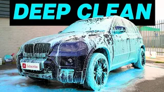 Cleanin A Dirty BMW X5 Foam Wash - Exterior Auto Detailing