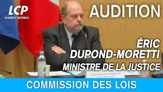 Projet de loi d’orientation de la Justice : audition d’Éric Dupond-Moretti