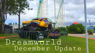 Dreamworld December Update 2020 - GOLD COASTER OPEN, Steel Taipan, Monster Trucks, Crowd Levels