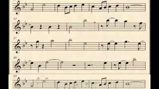 Over the Rainbow (Jazz Version)  Partitura / Sheet music score