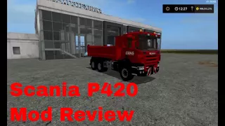 Scania P420 Dump Truck Mod review