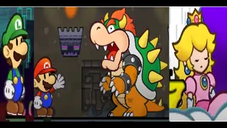 All characters dialogue comparison | Super Paper Mario, Chapter 7