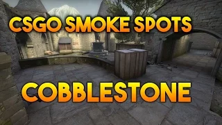 Top 10 Smokes on Cobblestone │CSGO Tips & Tricks