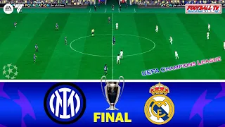 Inter Milan vs Real Madrid - Final UEFA Champions League 2024 | Full Match | EA FC 24 Gameplay PC