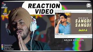 Reaction on Sangdi Sangdi - Arjan Dhillon | Awara