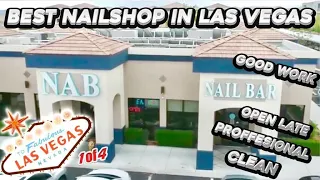 NAB Nail Bar | Best Nail Shop In Las Vegas | Part 1 of 4 #lasvegas #nailshop #travel